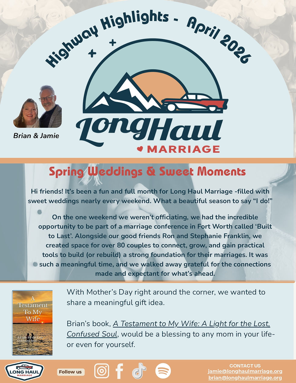 Highway Highlights - April 2026