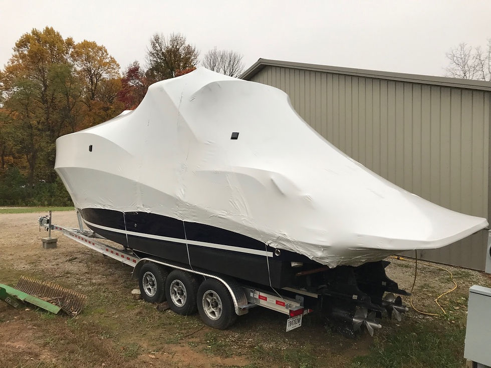 Shrink Wrap Material Close-Up