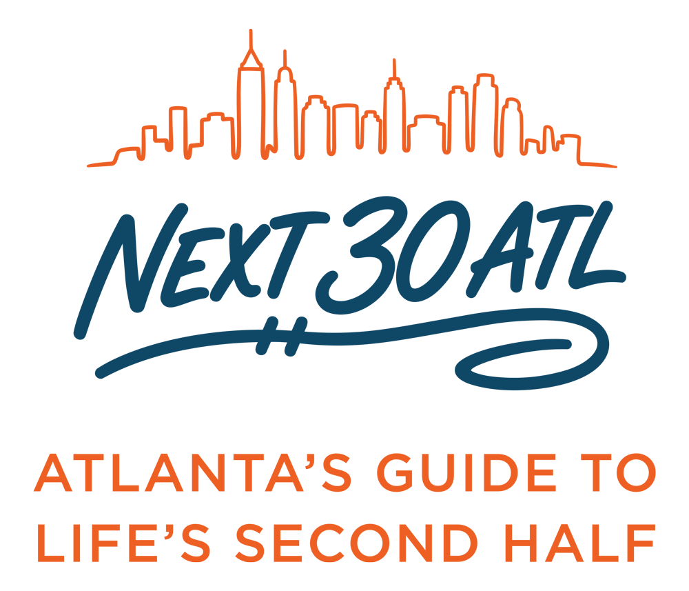 Next30ATL logo featuring orange and blue text on a white background.