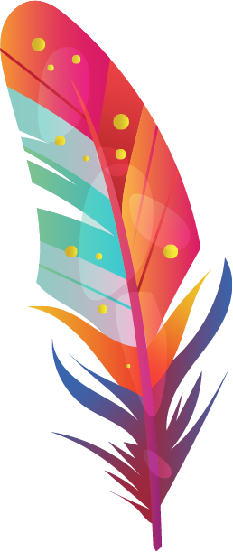 Indigenous Projects & Events feather emblem