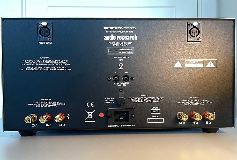 Thumbnail: Audio Research Ref75se