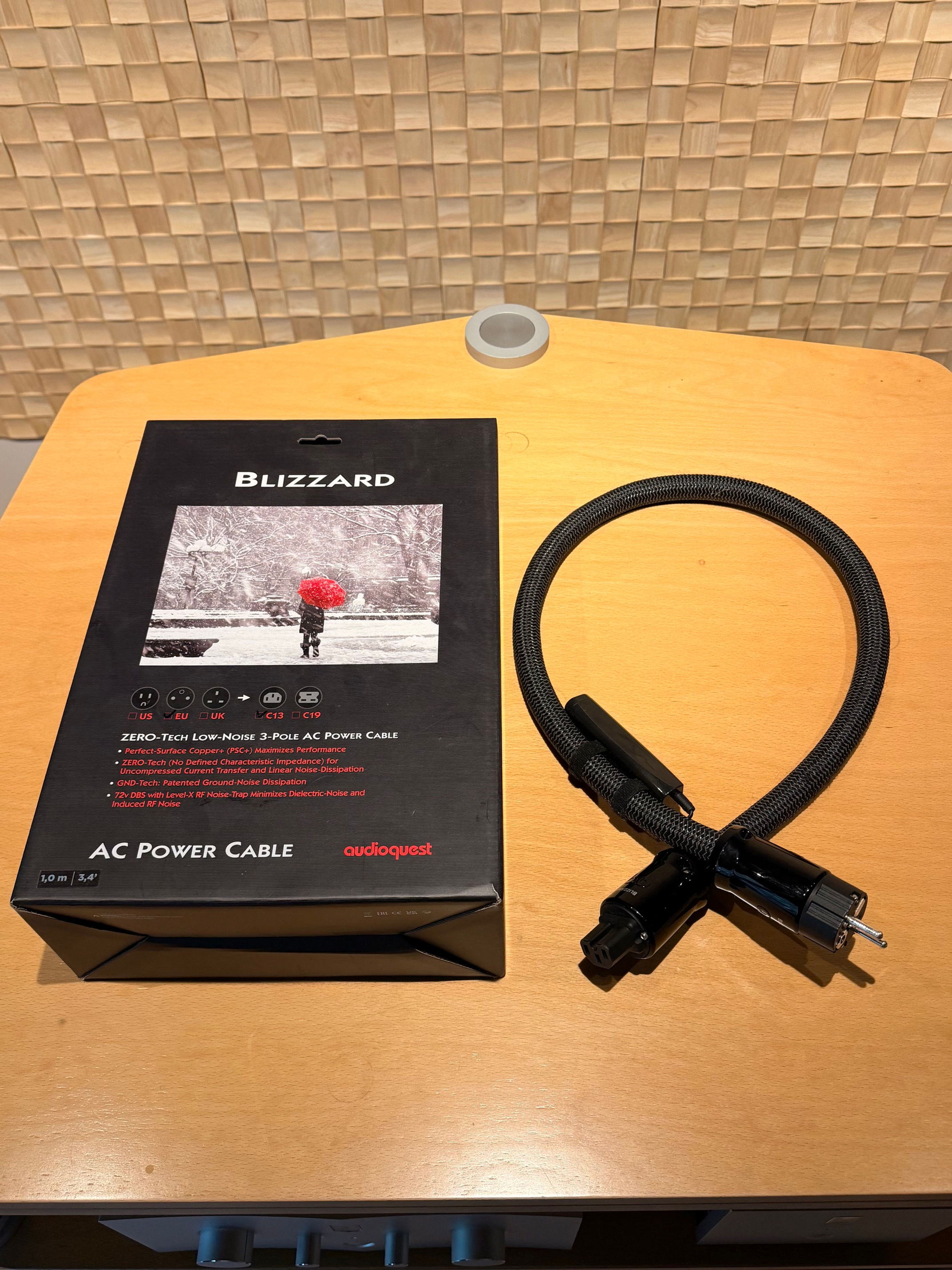 Audioquest Blizzard XTRM 1m - netsnoer