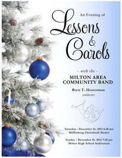 2013 Holiday Concert Poster