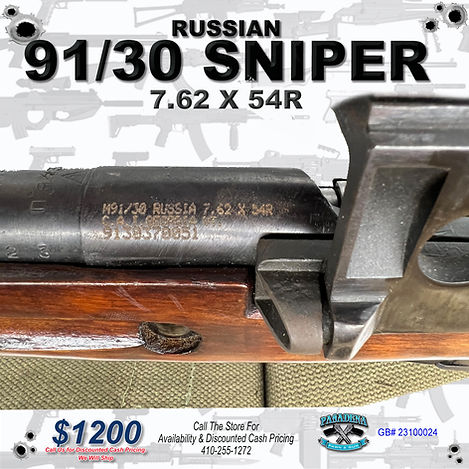 RUSSIAN 91-30 SNIPER