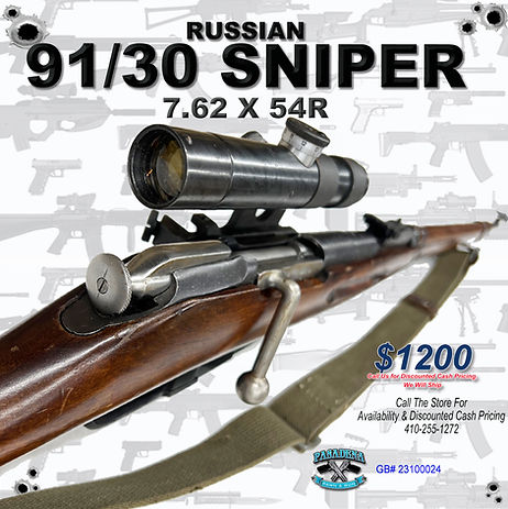 RUSSIAN 91-30 SNIPER
