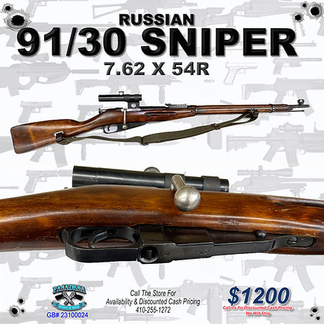 RUSSIAN 91-30 SNIPER
