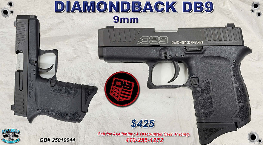 DIAMONDBACK DB9 9mm 25010044