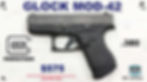 GLOCK MOD-42 in .380