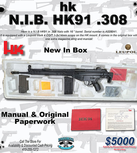 hk NIB HK91 308