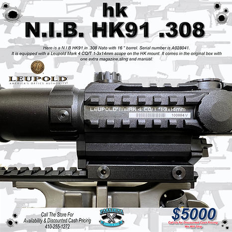 hk NIB HK91 308