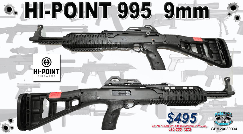 HI-POINT MODEL 995 9mm 24030034