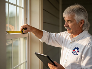 Eddie measuring window for replacement