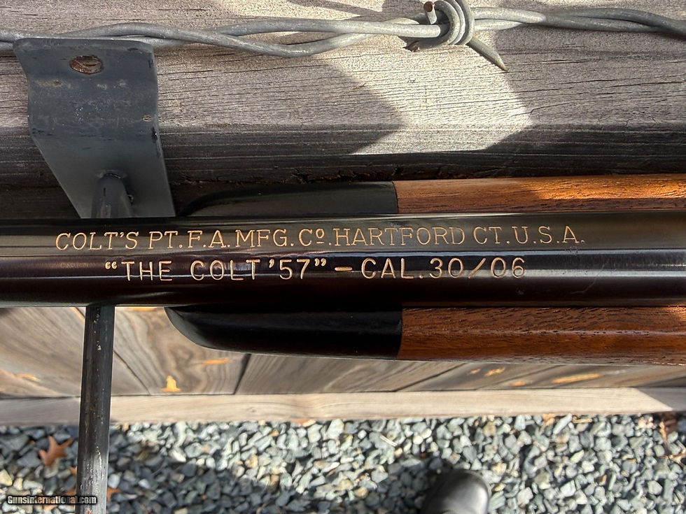 Colt - The Colt ’57 .30-06 Springfield – 1957 Belgian FN Mauser Sporter