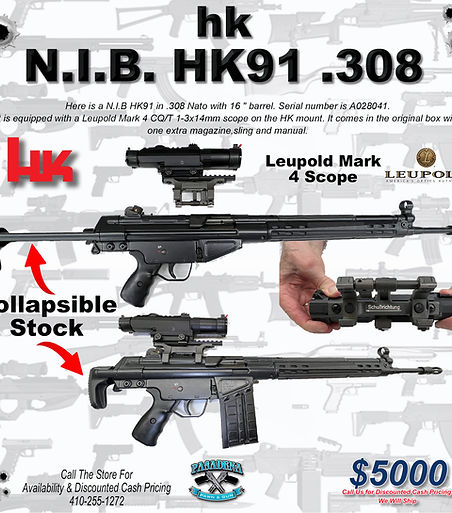 hk NIB HK91 308