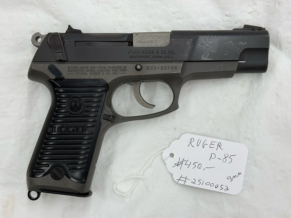 RUGER P-85 in 9mm