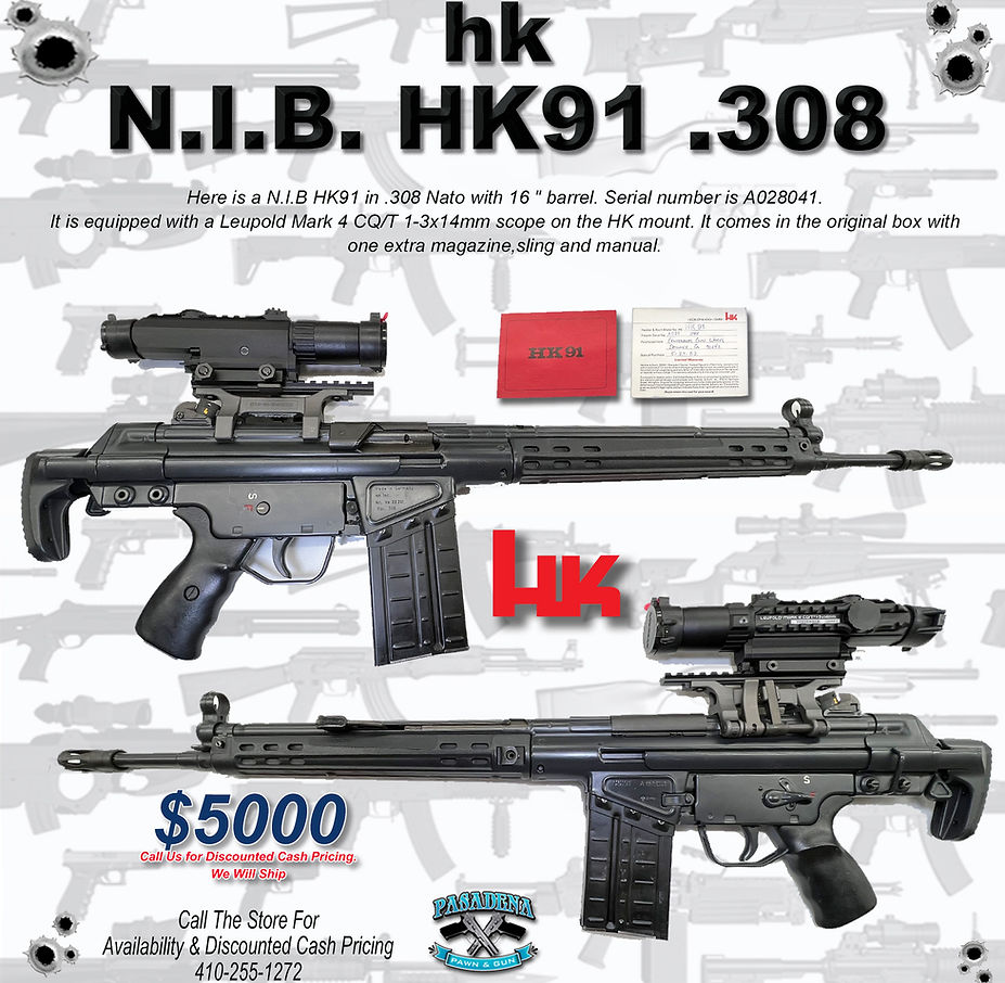 hk NIB HK91 308