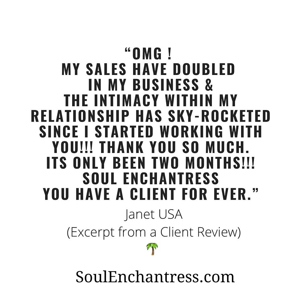 Soul Enchantress, for introvert business owners, business psychic, business and money
