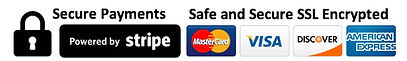 Stripe Secure Payments, MasterCard, Visa, American Express, Soul Enchantress