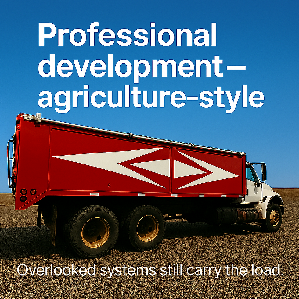 Professional development - agriculture-style