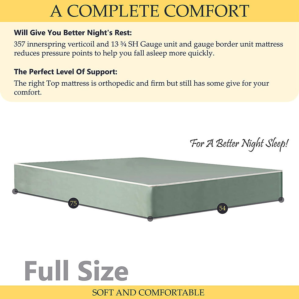 Thumbnail: Mayton 8-Inch Firm Double sided Tight top Waterproof Vinyl Innerspring Mattress