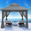 Thumbnail: ABCCANOPY 13'x13' Gazebo Tent Outdoor Pop up Gazebo Canopy Shelter with Mosquit