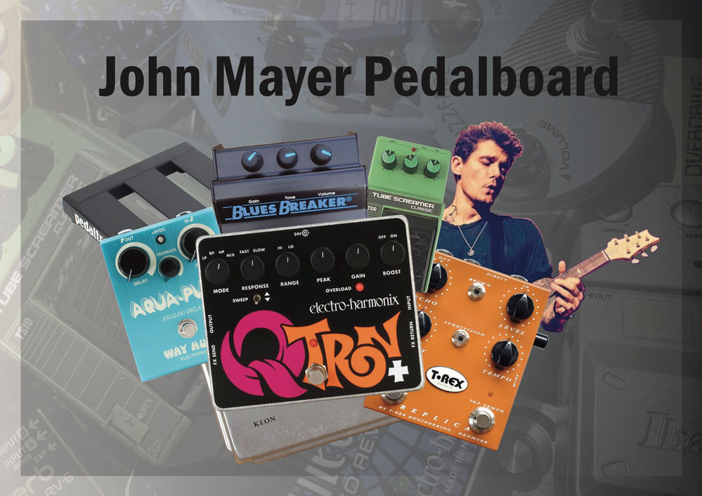 John Mayer Pedalboard with full signal chain(2019 version) The Pedal