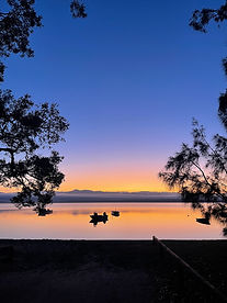 Sunrise over Lake, Queensland, Australia