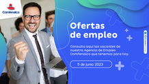 Ofertas de empleo - 5 de junio 2023