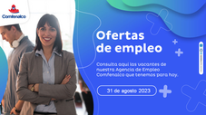 Ofertas de empleo - 31 de agosto 2023