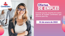 Ofertas de empleo - 31 de enero de 2022
