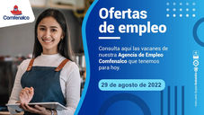 Ofertas de empleo - 29 de agosto de 2022