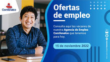 Ofertas de empleo - 15 de noviembre de 2022