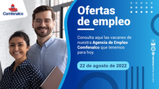 Ofertas de empleo - 19 de agosto de 2022