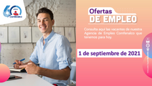 Ofertas de empleo - 1 de septiembre de 2021