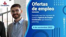 Ofertas de empleo - 8 de noviembre de 2022