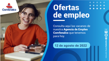 Ofertas de empleo - 12 de agosto de 2022