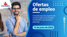 Ofertas de empleo - 10 de junio de 2022