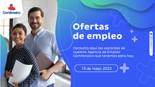 Ofertas de empleo - 15 de mayo 2023