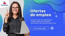 Ofertas de empleo - 10 de octubre 2023