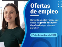 Ofertas de empleo - 27 de diciembre de 2022