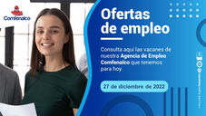 Ofertas de empleo - 27 de diciembre de 2022