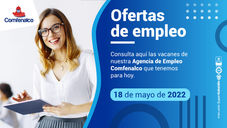 Ofertas de empleo - 18 de mayo de 2022
