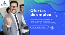 Vacantes de empleo - 20 de febrero 2024