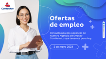 Ofertas de empleo - 2 de mayo 2023