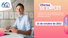 Ofertas de empleo - 15 de octubre de 2021