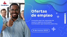 Ofertas de empleo - 6 de marzo de 2023