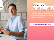 Ofertas de empleo - 3 de enero de 2022