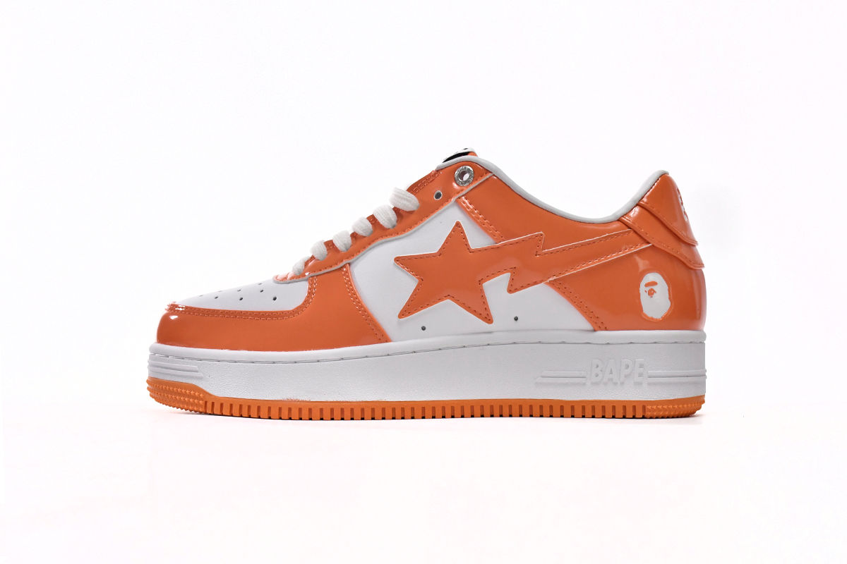 Bape Sta Low "White Orange"