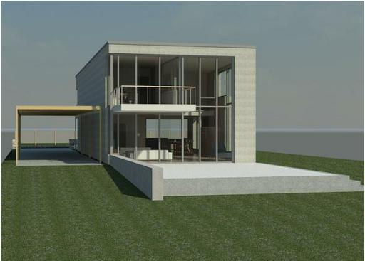 Rear Facade