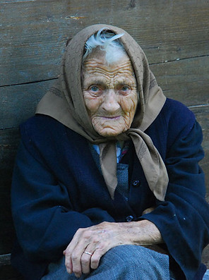 Old Begging Woman
